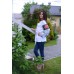 Embroidered blouse "Mother's Garden"